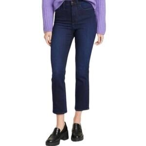 UNIVERSAL THREAD High-Rise Bootcut Denim Jeans Dark Blue - Sz 6 Short - NWT